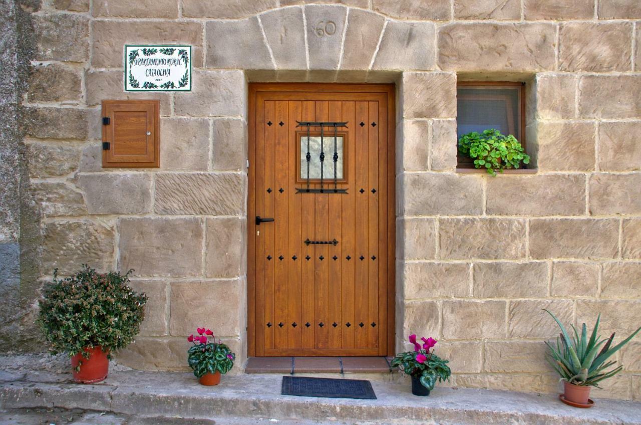 Hostal casa oliva la bodegueta Abiego Exterior foto